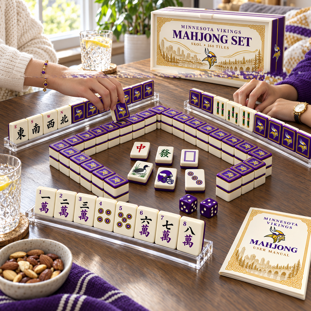 Premium MNV Mahjong Tiles Set TTMH