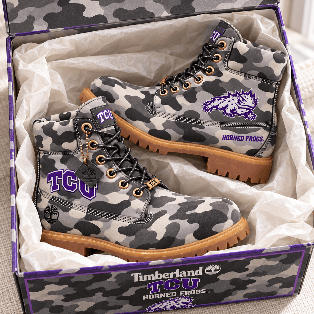 PREMIUM TCU HERITAGE CAMO BOOTS PTKL
