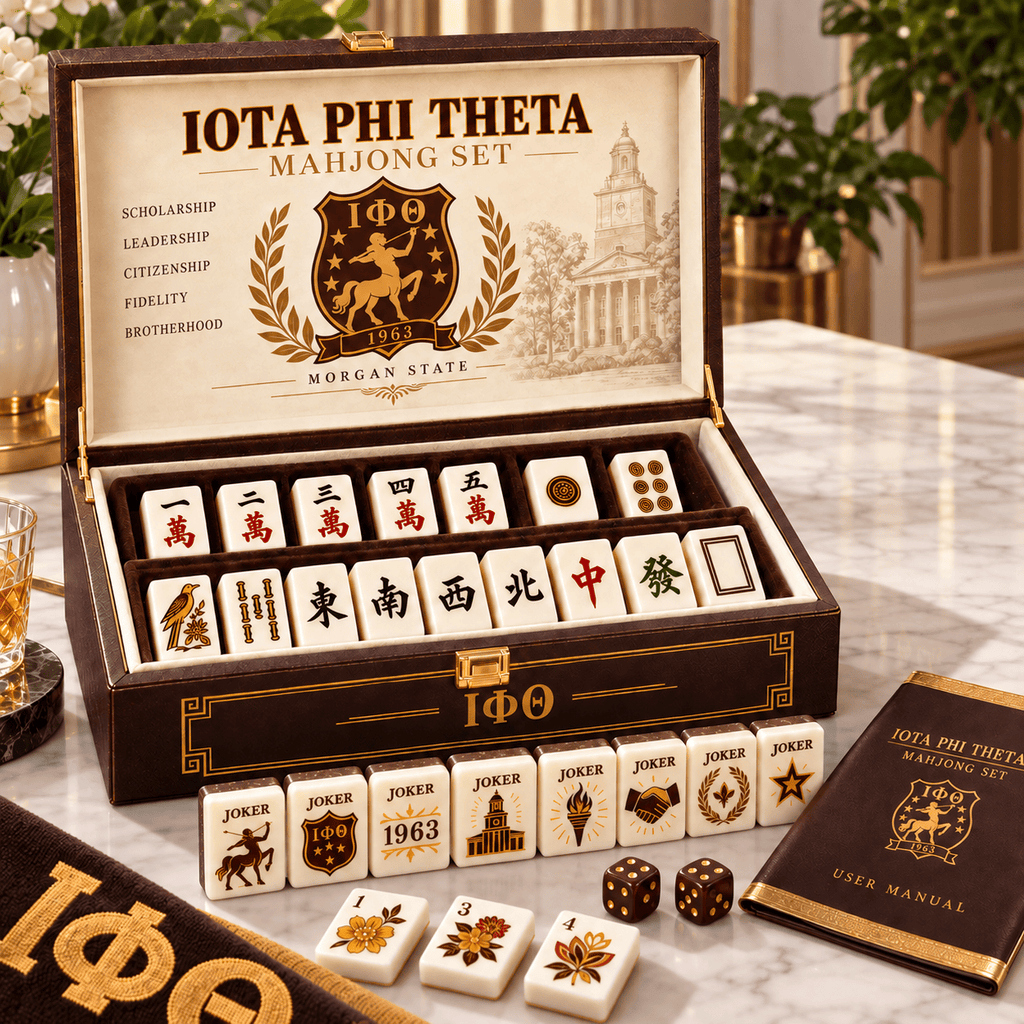 Premium IPT Mahjong Tiles Set TNSM