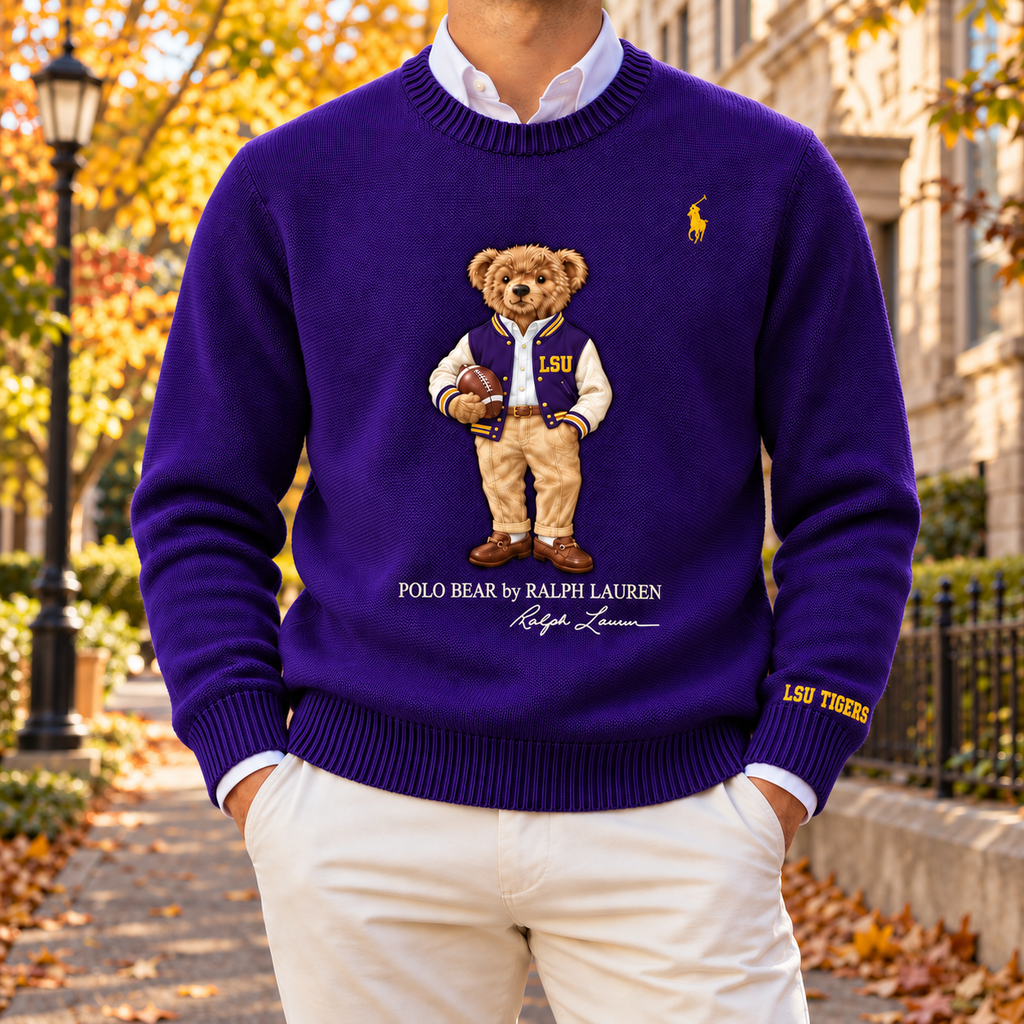 LSUT Premium Crewneck Swerater NHVH