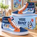PREMIUM BLU Heritage High-Top Sneakers HQH